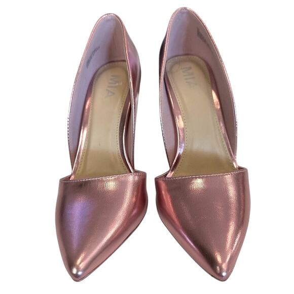 Mia Women's Pink Stiletto Pumps Size 6 Party Heels Pointed Toe - Picture 1 of 12